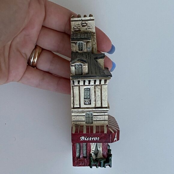 NIB J Carlton Gault French Miniature HandPainted Paris Building Bistrot De Paris - Picture 5 of 7